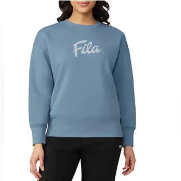 FILA Ladies' Logo Crewneck - Picture 1 of 7